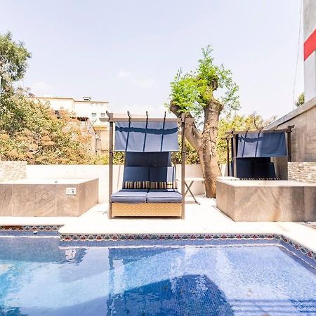 Loft Arte & Diseno: Urban Oasis with Private Jacuzzis and Terrace Apartment Cuernavaca Exterior photo