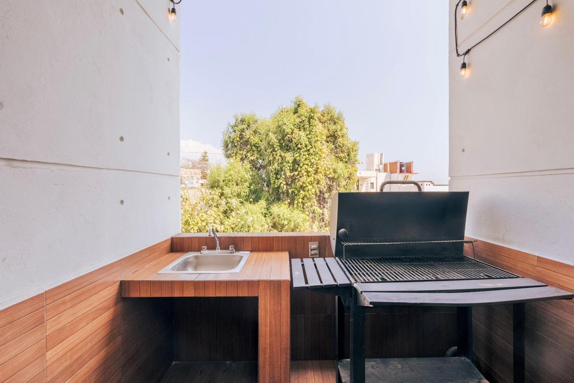 Loft Arte & Diseno: Urban Oasis with Private Jacuzzis and Terrace Apartment Cuernavaca Exterior photo